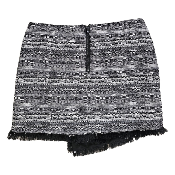 Sam Edelman Textured Wrap Around Skirt Size 6 - Picture 3 of 6